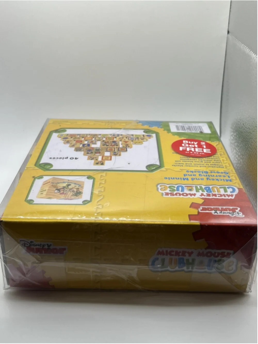 Disney Mickey Mouse Clubhouse Mickey & Minnie Learn & Grow Set of 40 Blocks Set